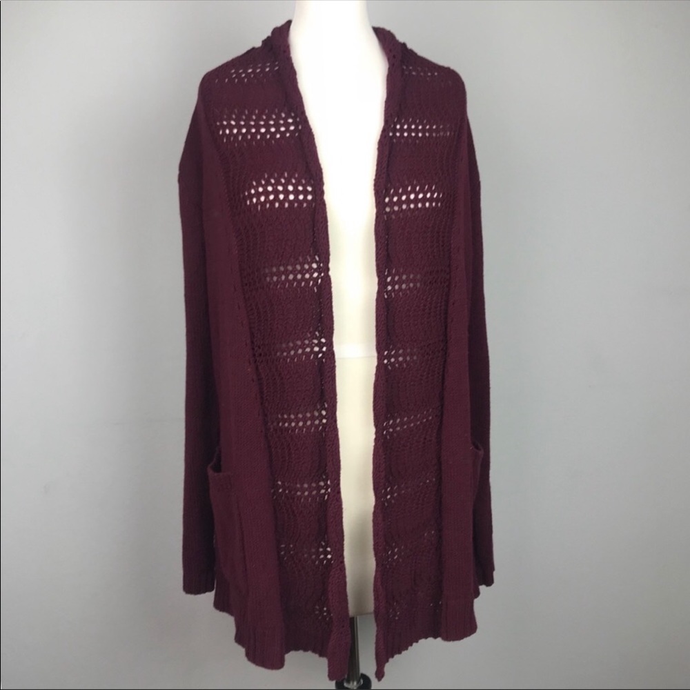 Skies Are Blue Long Open Cardigan